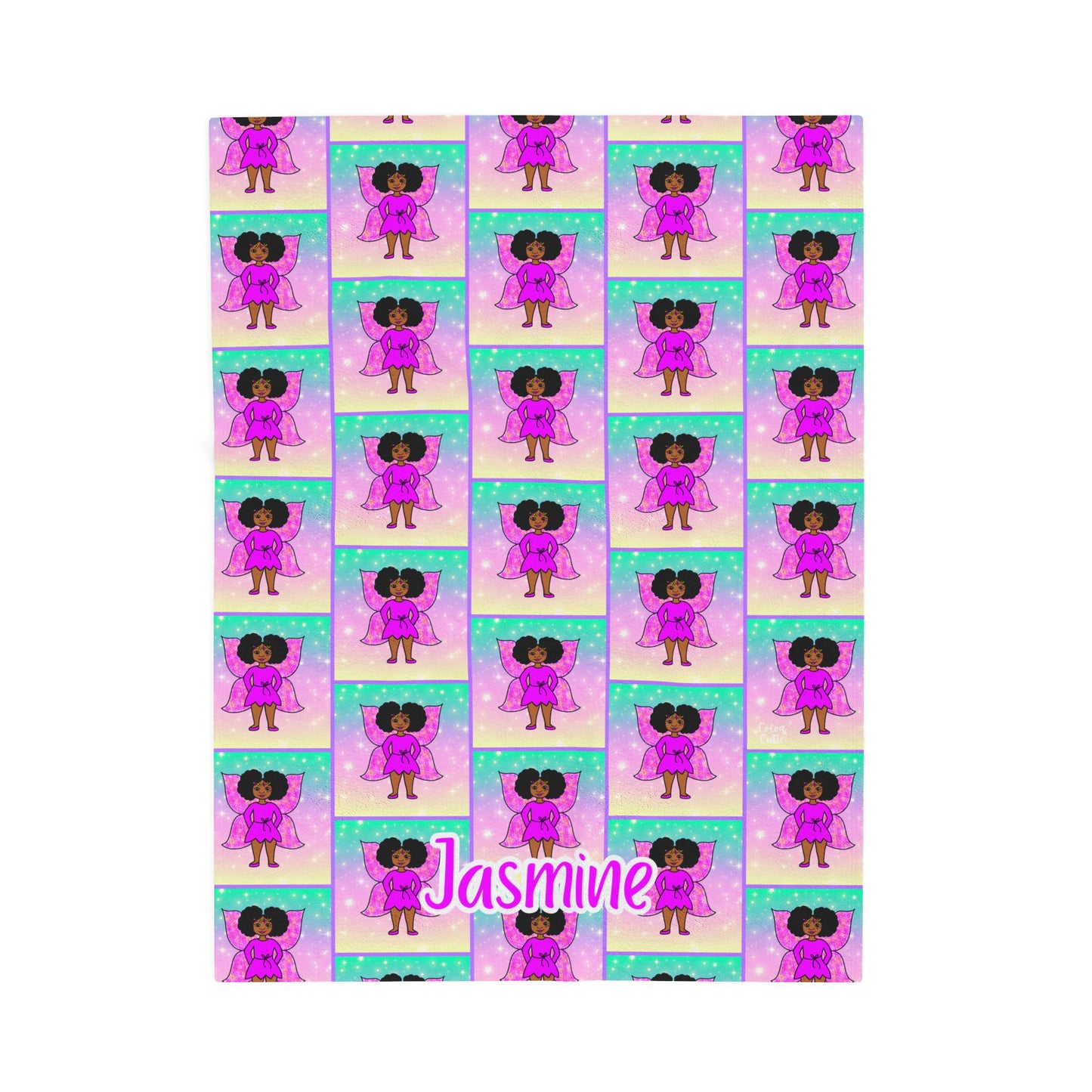 Cocoa Cutie Fairy Blanket (Three Sizes)