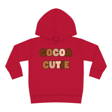 Load image into Gallery viewer, Cocoa Cutie Melanin Toddler Hoodie (Multiple Colors)
