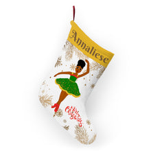 Load image into Gallery viewer, Cocoa Cutie Christmas Ballerina Christmas Stockings

