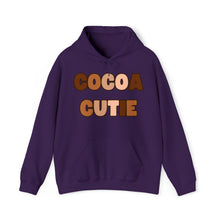 Load image into Gallery viewer, Cocoa Cutie Melanin Unisex Hoodie ADULT (Multiple Colors)
