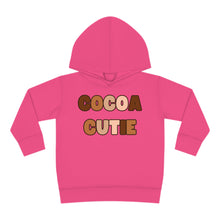 Load image into Gallery viewer, Cocoa Cutie Melanin Toddler Hoodie (Multiple Colors)
