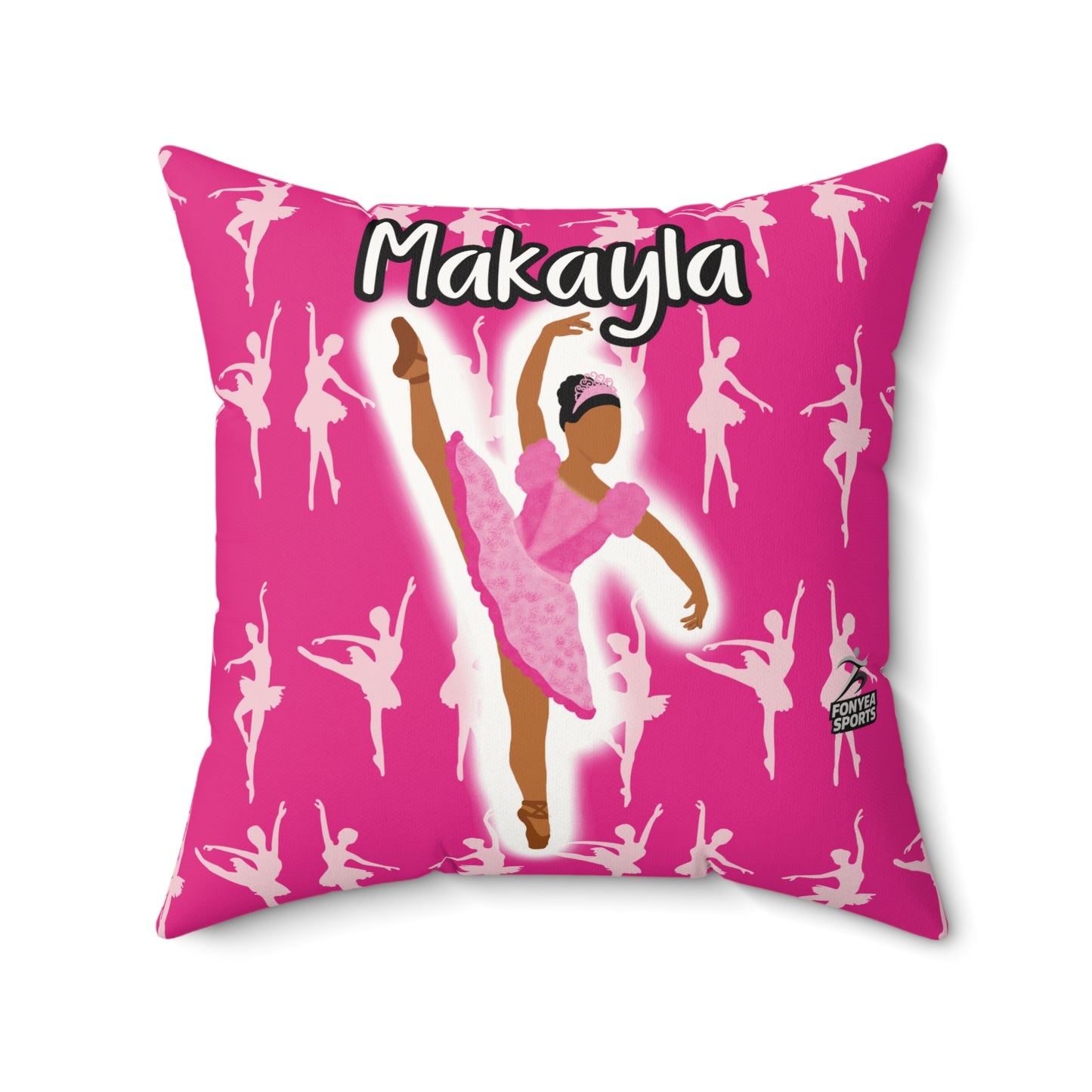 Cocoa Cutie Fonyea Sports Ballerina Dance Pillow