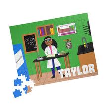 Load image into Gallery viewer, Cocoa Cutie Chemist Kid&#39;s Puzzle (Ages 6 and Up) -PICK SKIN TONE
