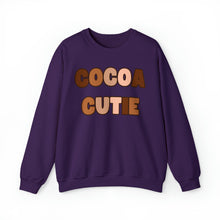 Load image into Gallery viewer, Cocoa Cutie Melanin Unisex Sweatshirt- ADULT (Multiple Colors)
