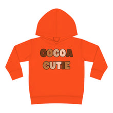 Load image into Gallery viewer, Cocoa Cutie Melanin Toddler Hoodie (Multiple Colors)

