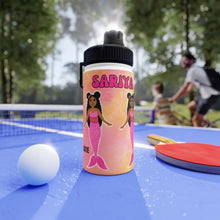 Load image into Gallery viewer, Cocoa Cutie Pink Mermaid Stainless Steel Water Bottle (PICK YOUR SKIN TONE)
