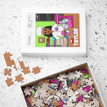 Load image into Gallery viewer, Cocoa Cutie Baker Kid&#39;s Puzzle (Ages 6 and Up) -PICK SKIN TONE
