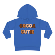 Load image into Gallery viewer, Cocoa Cutie Melanin Toddler Hoodie (Multiple Colors)
