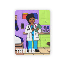 Load image into Gallery viewer, Cocoa Cutie Doctor Kids&#39; Puzzle 30 PIECE (Ages 3-5)-PICK YOUR SKIN TONE
