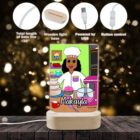 Cocoa Cutie Baker Display Night Light