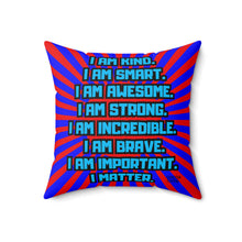 Load image into Gallery viewer, Cocoa Cutie Astronaut Affirmation Pillow- Boy (PICK SKIN TONE)
