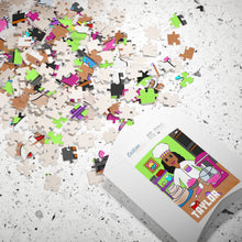 Load image into Gallery viewer, Cocoa Cutie Baker Kid&#39;s Puzzle (Ages 6 and Up) -PICK SKIN TONE
