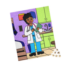 Load image into Gallery viewer, Doctor Cocoa Cutie Kid&#39;s Puzzle (Ages 6 and Up)-PICK YOUR SKIN TONE
