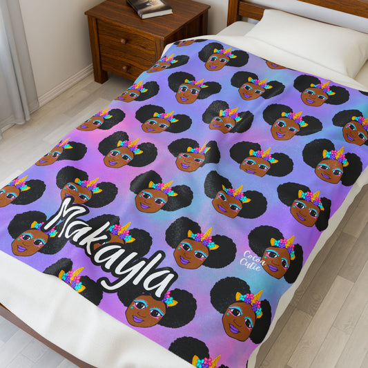 Cocoa Cutie Unicorn Magic Blanket (Three Sizes)