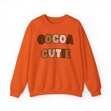 Load image into Gallery viewer, Cocoa Cutie Melanin Unisex Sweatshirt- ADULT (Multiple Colors)
