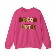 Load image into Gallery viewer, Cocoa Cutie Melanin Unisex Sweatshirt- ADULT (Multiple Colors)
