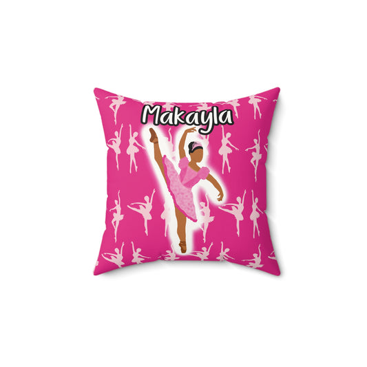 Cocoa Cutie Fonyea Sports Ballerina Dance Pillow