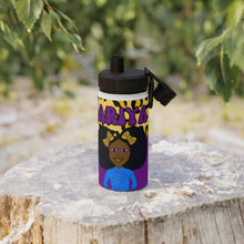 Load image into Gallery viewer, Cocoa Cutie Leopard Stainless Steel Water Bottle
