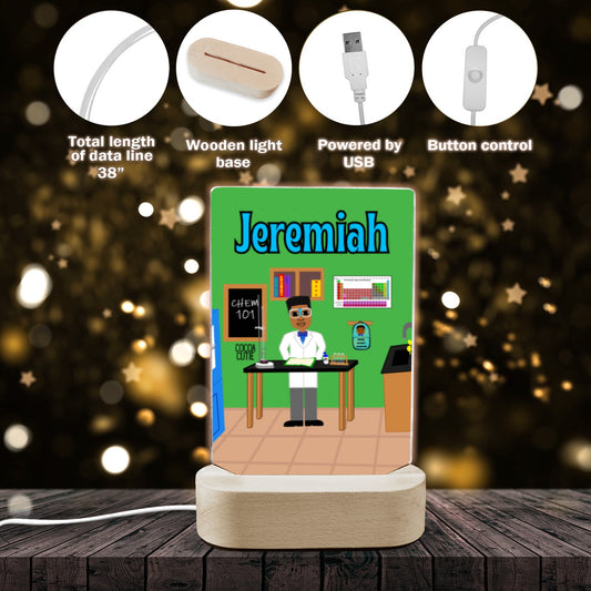 Cocoa Cutie Chemist Boy Display Night Light