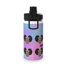 Load image into Gallery viewer, Cocoa Cutie Unicorn Magic Stainless Steel Water Bottle (PICK YOUR SKIN TONE)
