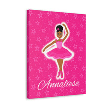 Load image into Gallery viewer, Cocoa Cutie Dancer Canvas Wall Art (PICK SKIN TONE)
