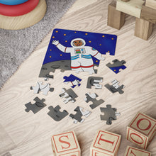 Load image into Gallery viewer, Cocoa Cutie Astronaut Girl Kids&#39; Puzzle, 30 PIECE (Ages 3-5)-PICK YOUR SKIN TONE
