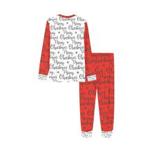 Load image into Gallery viewer, FAMILY MATCHING-Cocoa Cutie Christmas Bow Tie Boy Long Sleeve Pajamas-CAN BE PERSONALIZED
