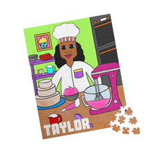 Load image into Gallery viewer, Cocoa Cutie Baker Kid&#39;s Puzzle (Ages 6 and Up) -PICK SKIN TONE
