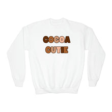 Load image into Gallery viewer, Cocoa Cutie Melanin Youth Sweatshirt (Multiple Colors)
