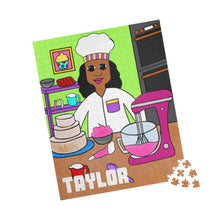 Load image into Gallery viewer, Cocoa Cutie Baker Kid&#39;s Puzzle (Ages 6 and Up) -PICK SKIN TONE
