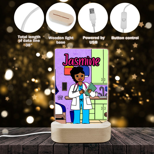 Cocoa Cutie Doctor Girl Display Night Light