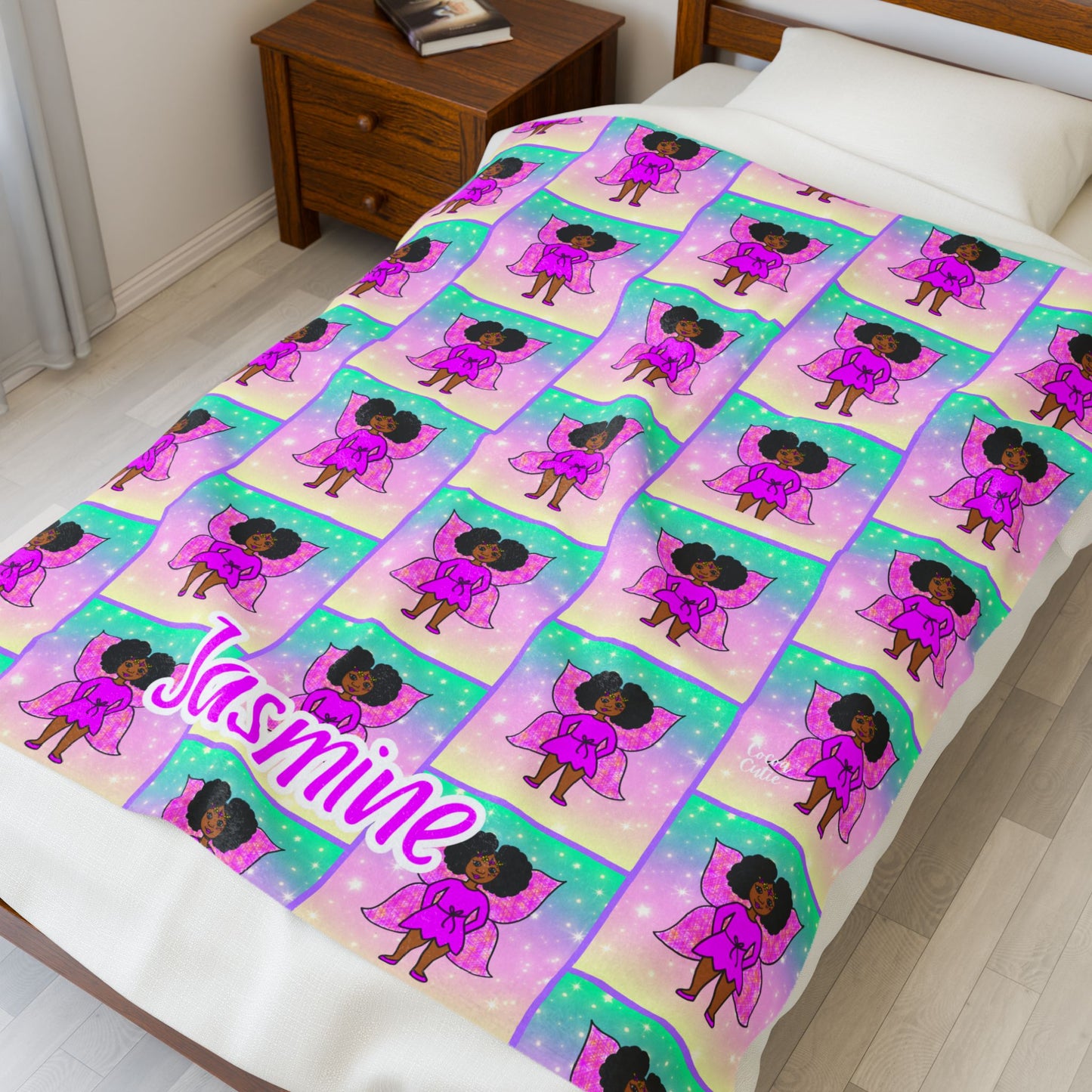 Cocoa Cutie Fairy Blanket (Three Sizes)