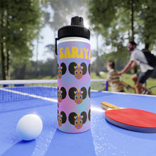 Load image into Gallery viewer, Cocoa Cutie Unicorn Magic Stainless Steel Water Bottle (PICK YOUR SKIN TONE)
