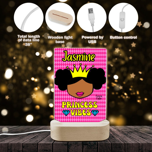 Cocoa Cutie Princess Vibes Display Night Light