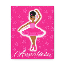 Load image into Gallery viewer, Cocoa Cutie Dancer Canvas Wall Art (PICK SKIN TONE)
