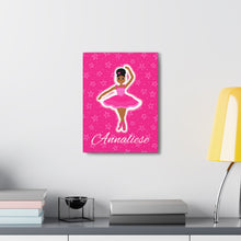 Load image into Gallery viewer, Cocoa Cutie Dancer Canvas Wall Art (PICK SKIN TONE)
