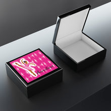 Load image into Gallery viewer, Cocoa Cutie Active Cutie Jewelry Box, Keepsake Box-Wood &amp; Ceramic Tile Top (PICK SKIN TONE)
