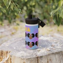 Load image into Gallery viewer, Cocoa Cutie Unicorn Magic Stainless Steel Water Bottle (PICK YOUR SKIN TONE)
