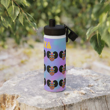 Load image into Gallery viewer, Cocoa Cutie Unicorn Magic Stainless Steel Water Bottle (PICK YOUR SKIN TONE)
