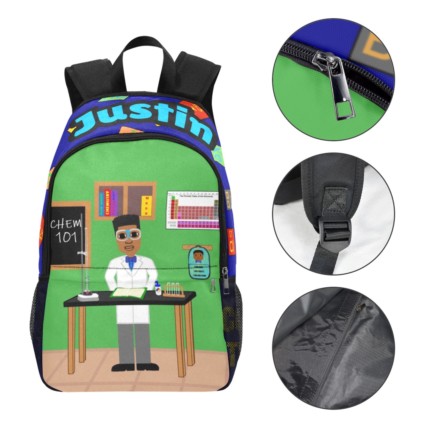 Cocoa Cutie Chemist Boy Backpack