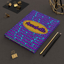 Load image into Gallery viewer, Cocoa Cutie Personalized HARDCOVER Journal- Affirmations Purple
