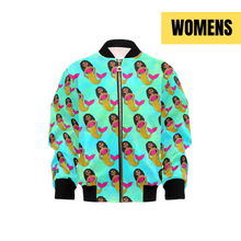 Load image into Gallery viewer, Cocoa Cutie Be A Mermaid Bomber Jacket (PICK SKIN TONE)

