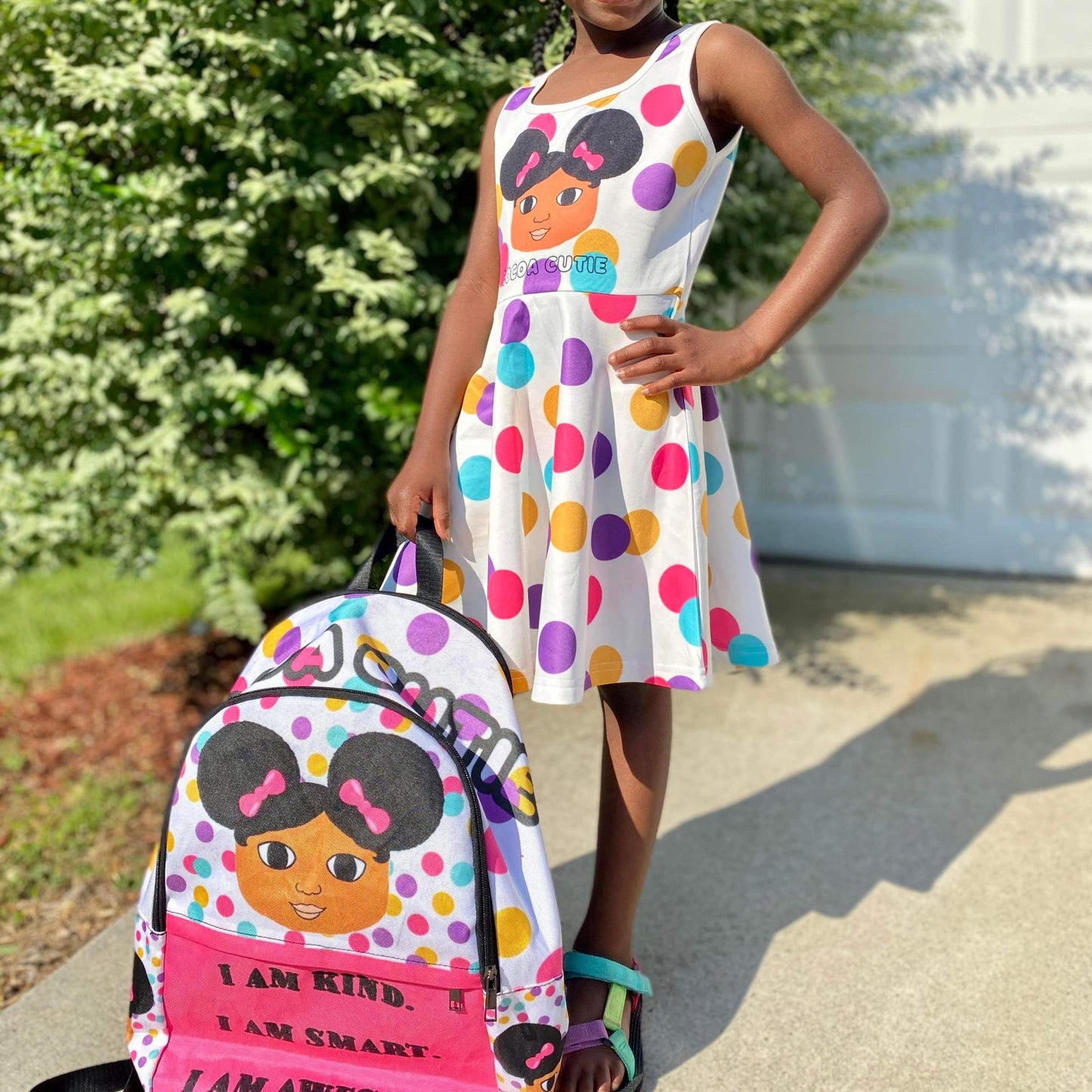 Cocoa Cutie I Am Kind Backpack RS