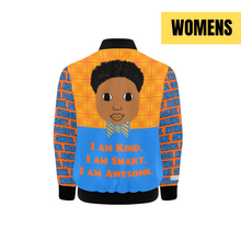 Load image into Gallery viewer, Cocoa Cutie I Am Boy Bomber Jacket (PICK SKIN TONE)
