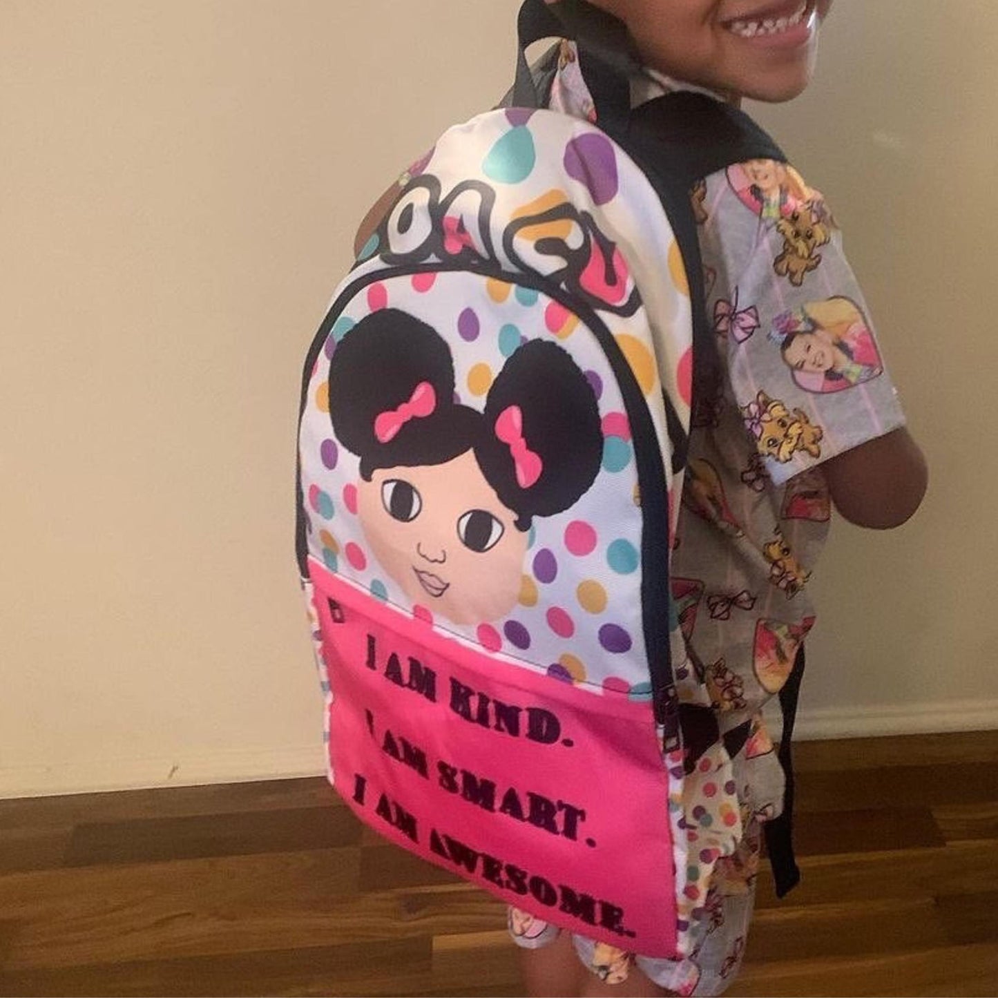 Cocoa Cutie I Am Kind Backpack RS