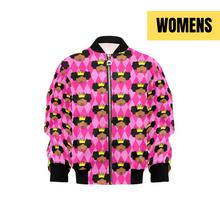 Load image into Gallery viewer, Cocoa Cutie Princess Vibes Bomber Jacket (PICK SKIN TONE)
