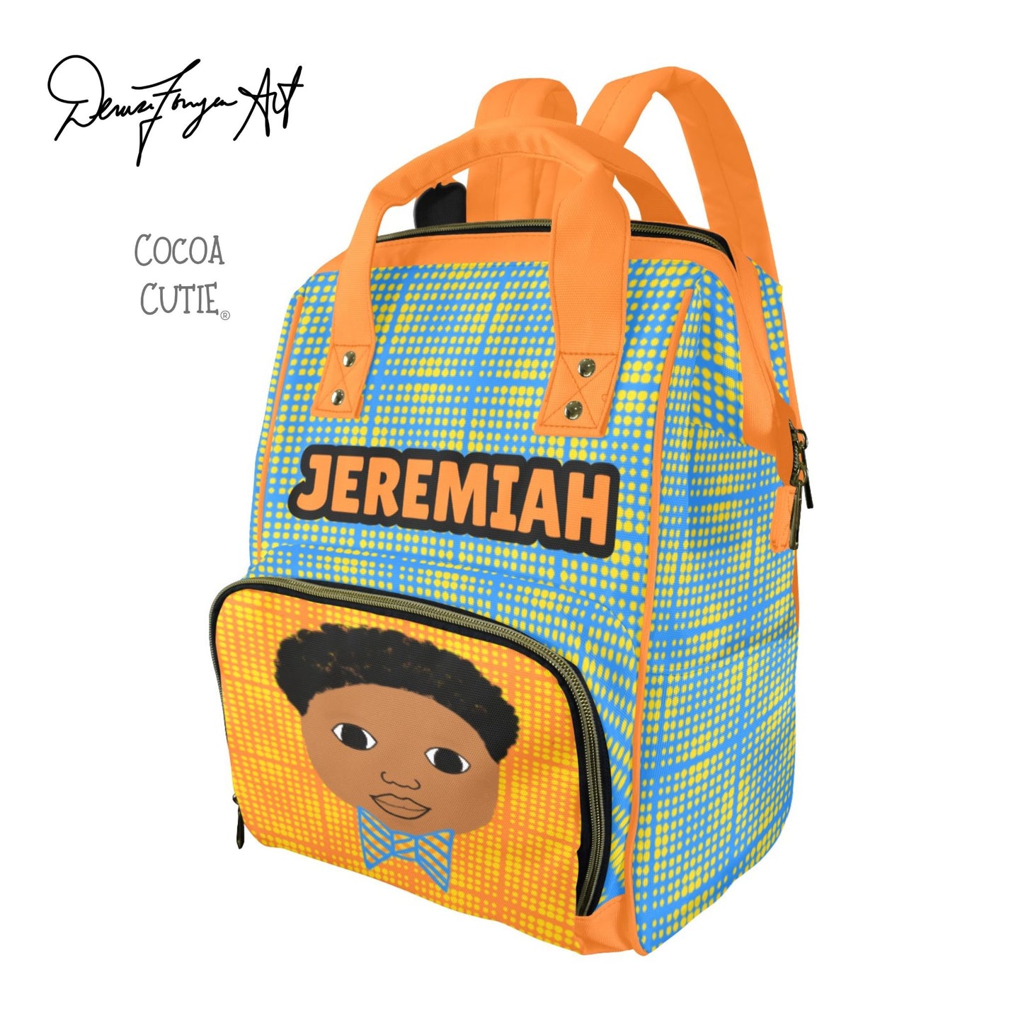 Cocoa Cutie Bow Tie Boy Diaper Bag