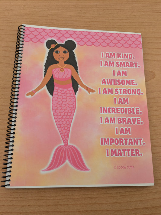 Cocoa Cutie Mermaid Spiral Notebook RS
