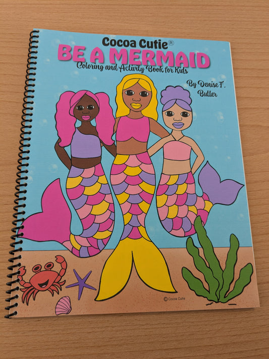 Cocoa Cutie Be A Mermaid Coloring and Activity Book RS