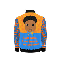 Load image into Gallery viewer, Cocoa Cutie I Am Boy Bomber Jacket (PICK SKIN TONE)
